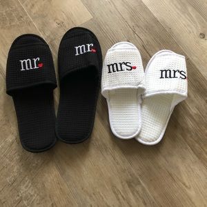 Mr & Mrs Slip Ons